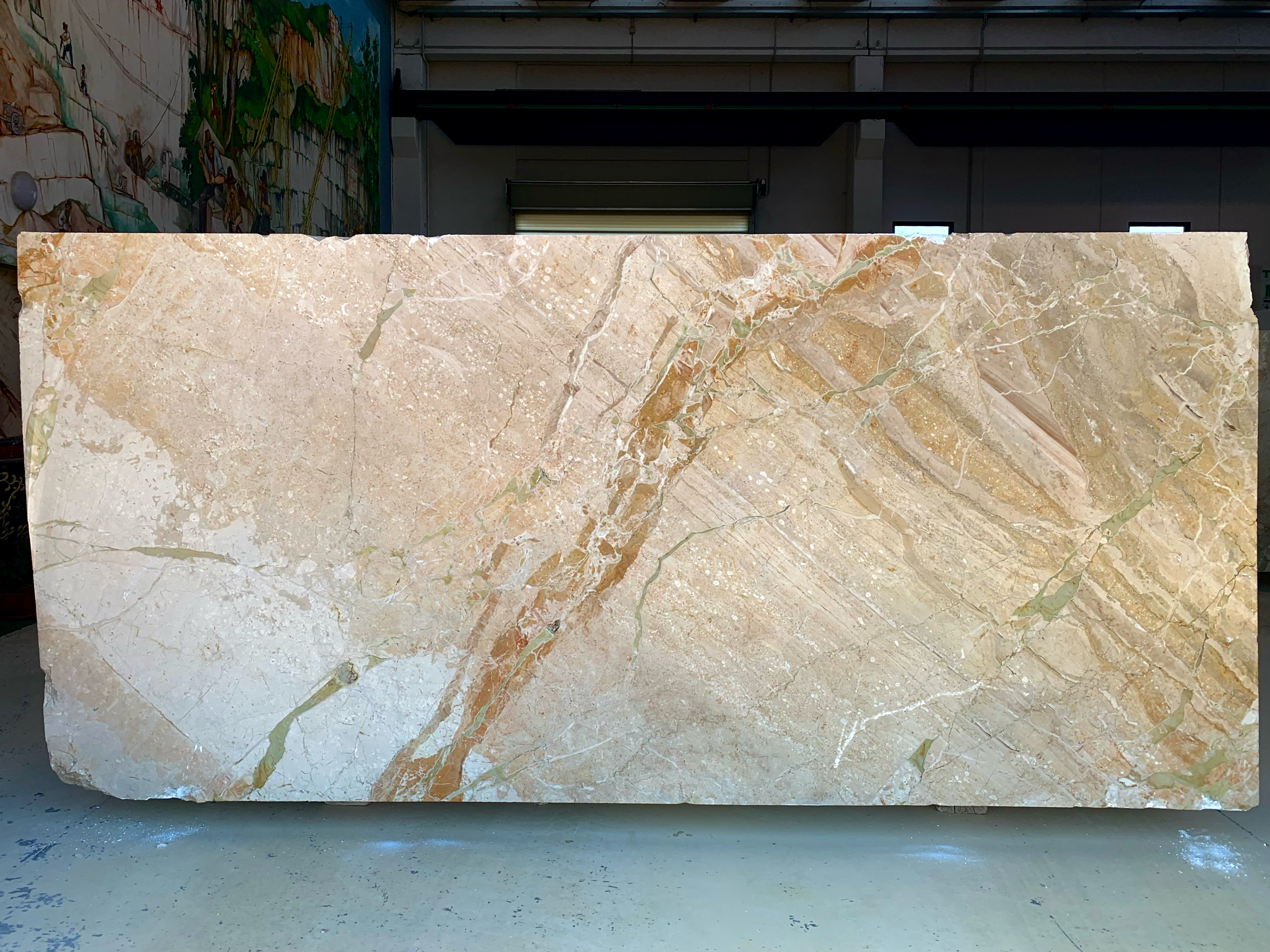 breccia aurora marble block quarry 01a